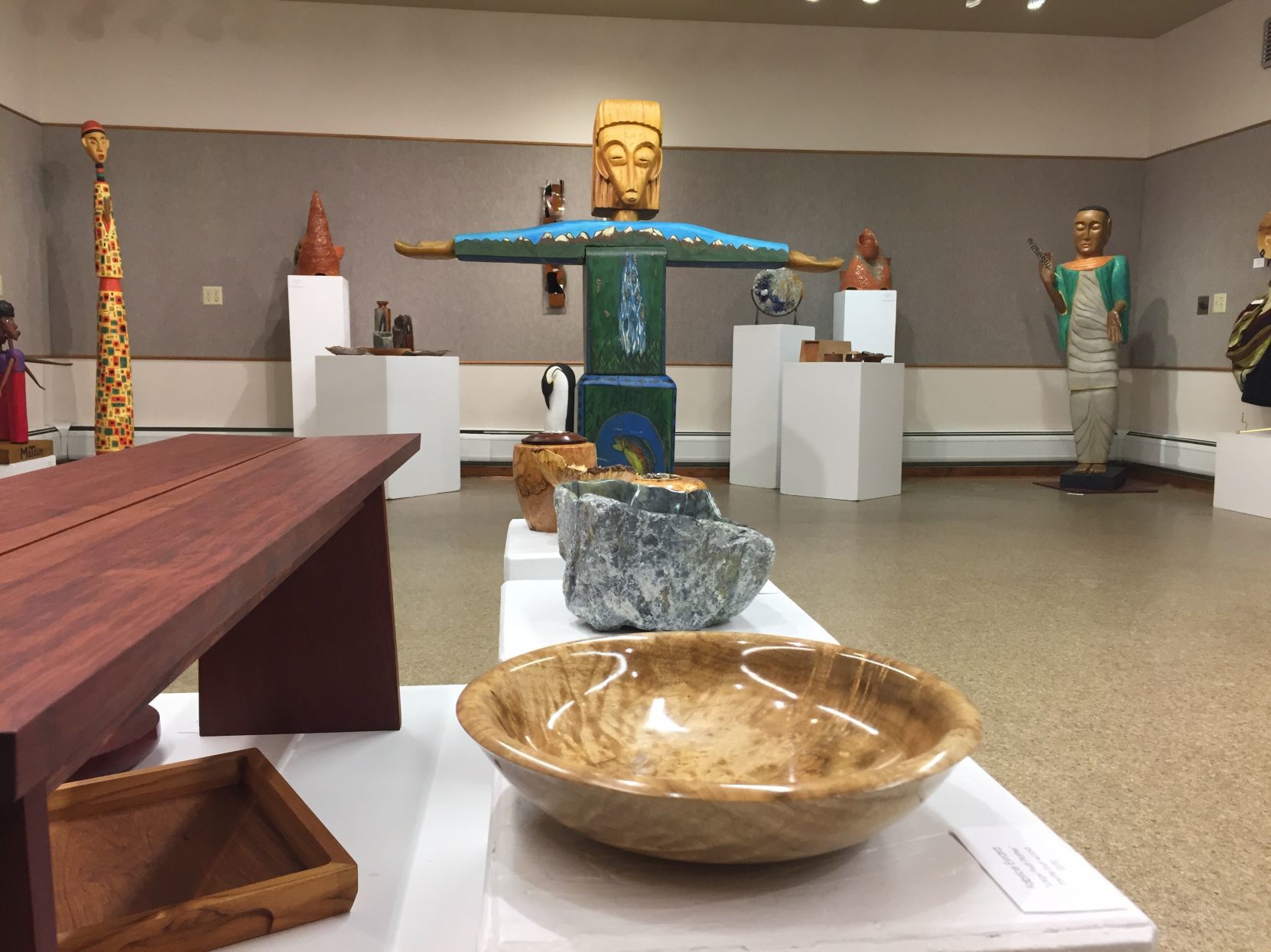 'Ceramic, Wood, Metal, Glass, Stone & Fiber'